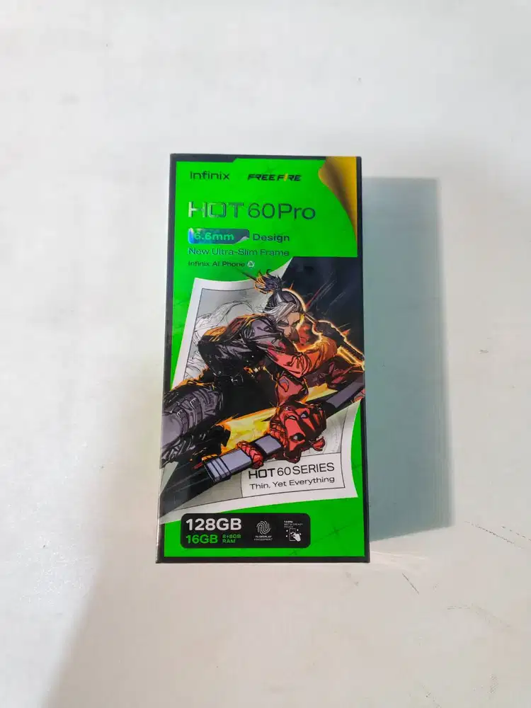 INFINIX HOT 60 PRO 8/128GB BARU / NEW SEGEL GARANSI RESMI