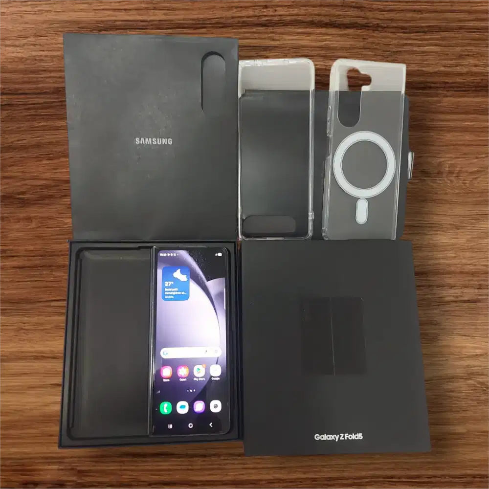 Samsung Z Fold 5 Ram 12/512GB Phantom Black ex grs SEIN Fullset