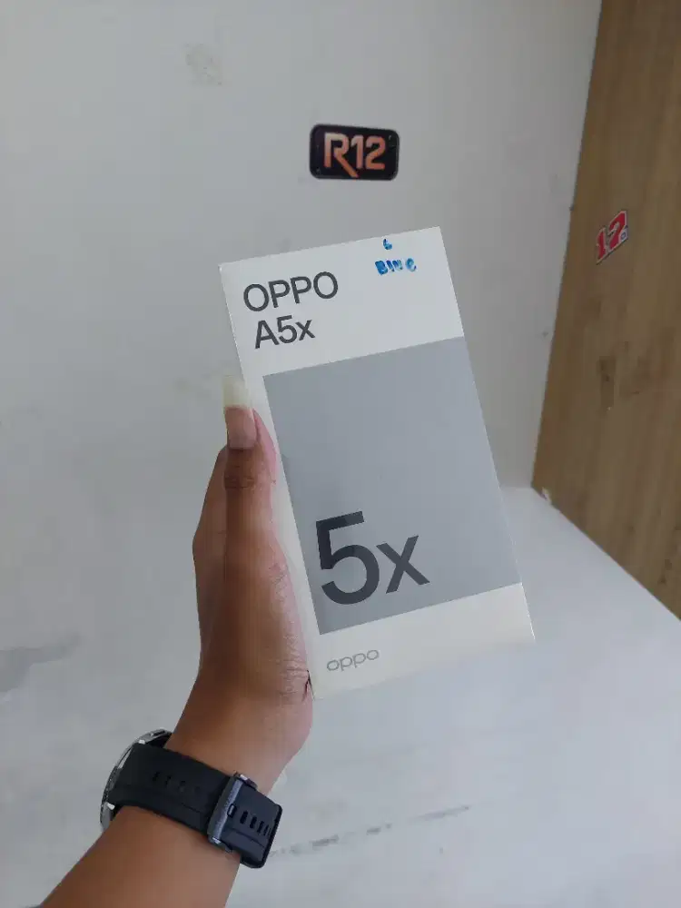Oppo A5x 4G 6/128 baru garansi resmi oppo 1 tahun
