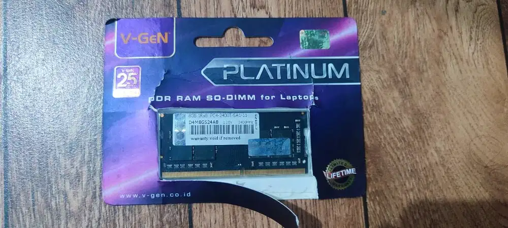 Memori RAM VGEN PLATINUM 8GB DDR4 PC4-2400T