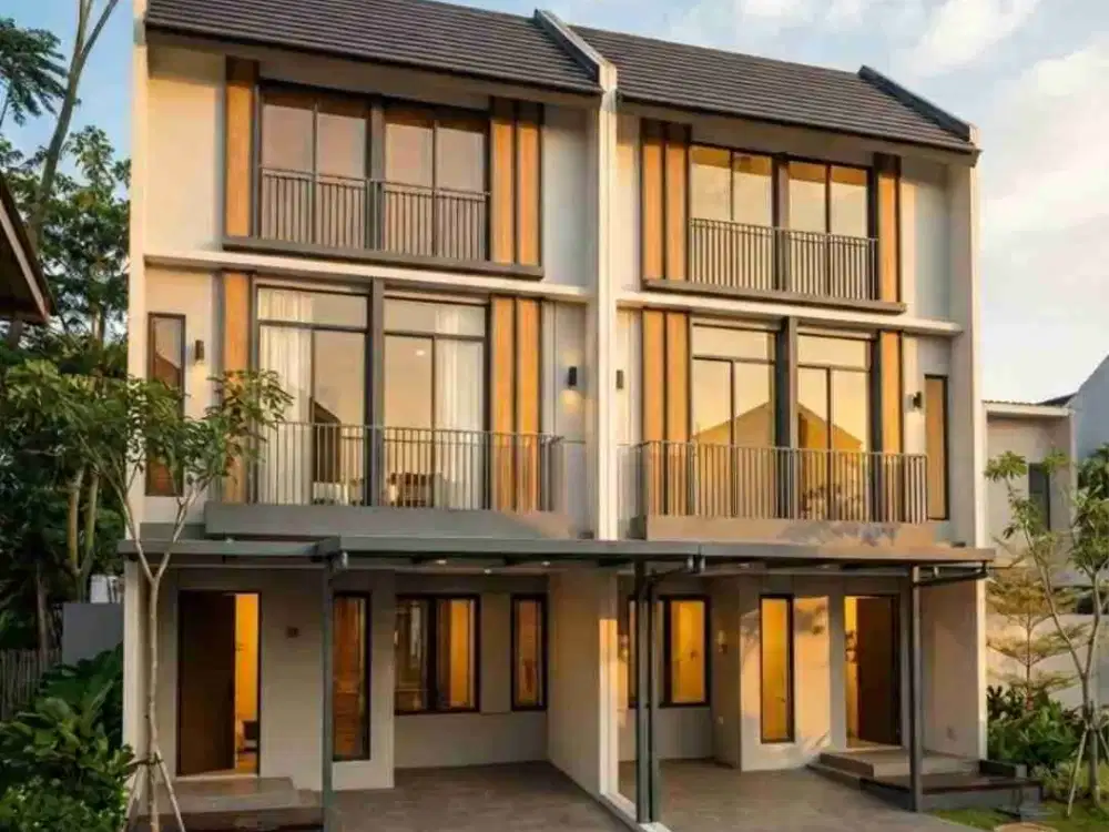 RUMAH BARU 3LANTAI 1,5MAN DI GADING SERPONG - BSD ANZA @MALIBU VILLAGE