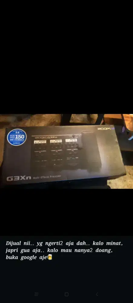 Efek gitar Zoom G3Xn