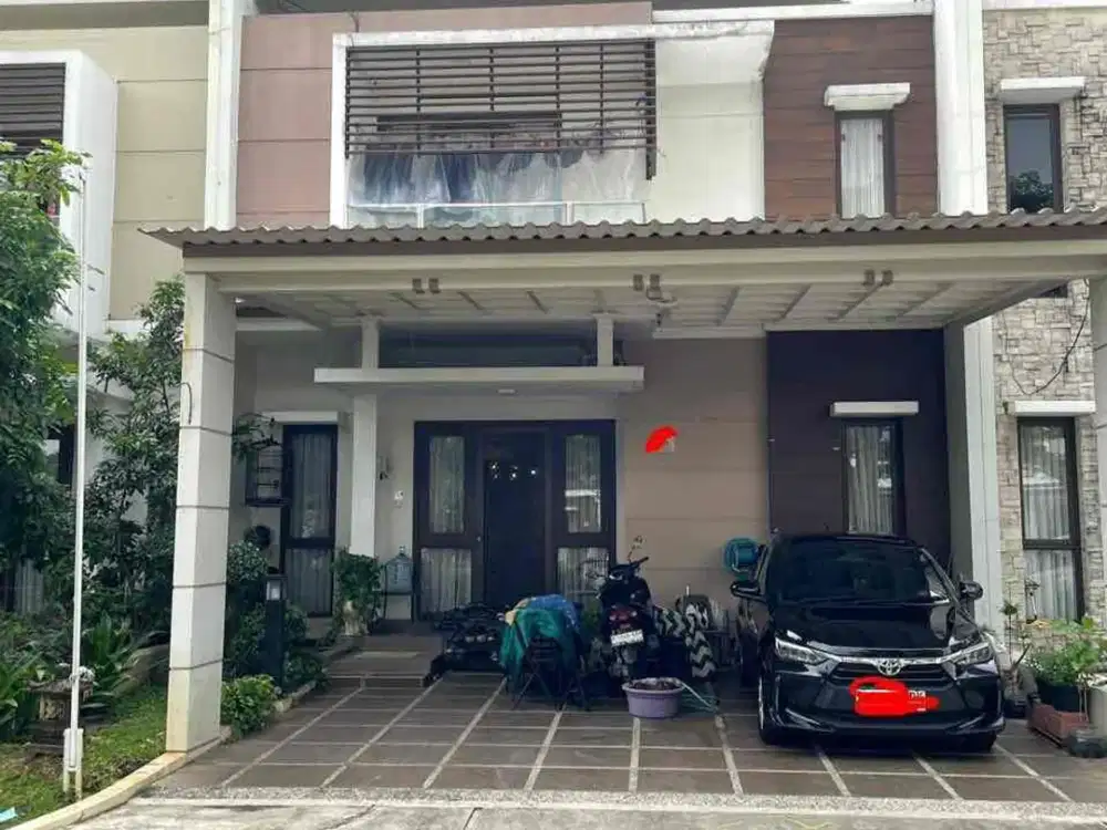 Rumah 2 Lantai dalam Cluster Burgundy di Bekasi Jawa Barat