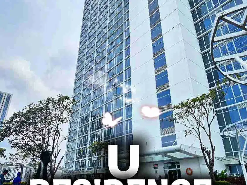 Disewakan penthouse garden U Residence Lippo karawaci