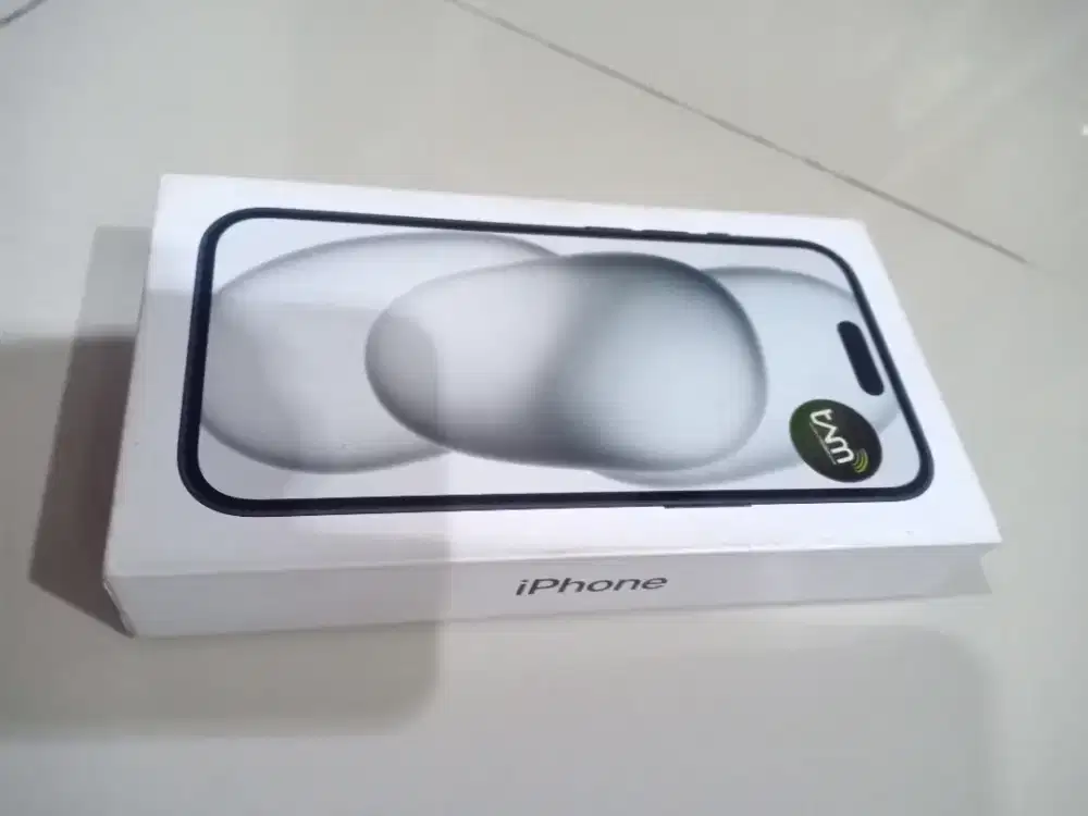 Jual iphone 15 Black New 128 GB