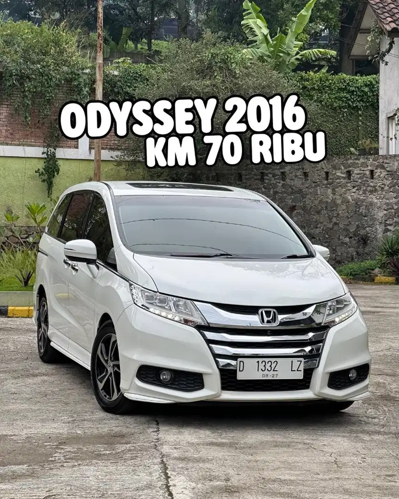 HONDA ODYSSEY 2016 NIK 2015 KM LOW