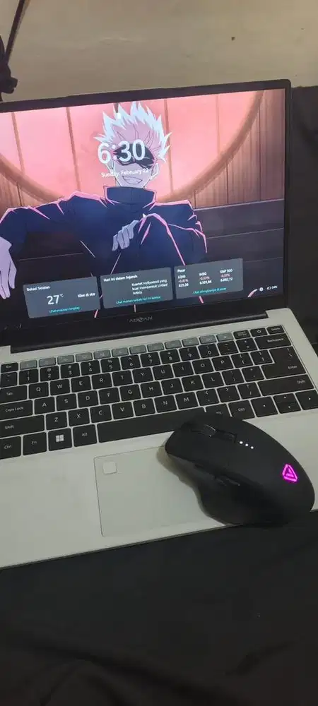 laptop advan gaming rayzen 5