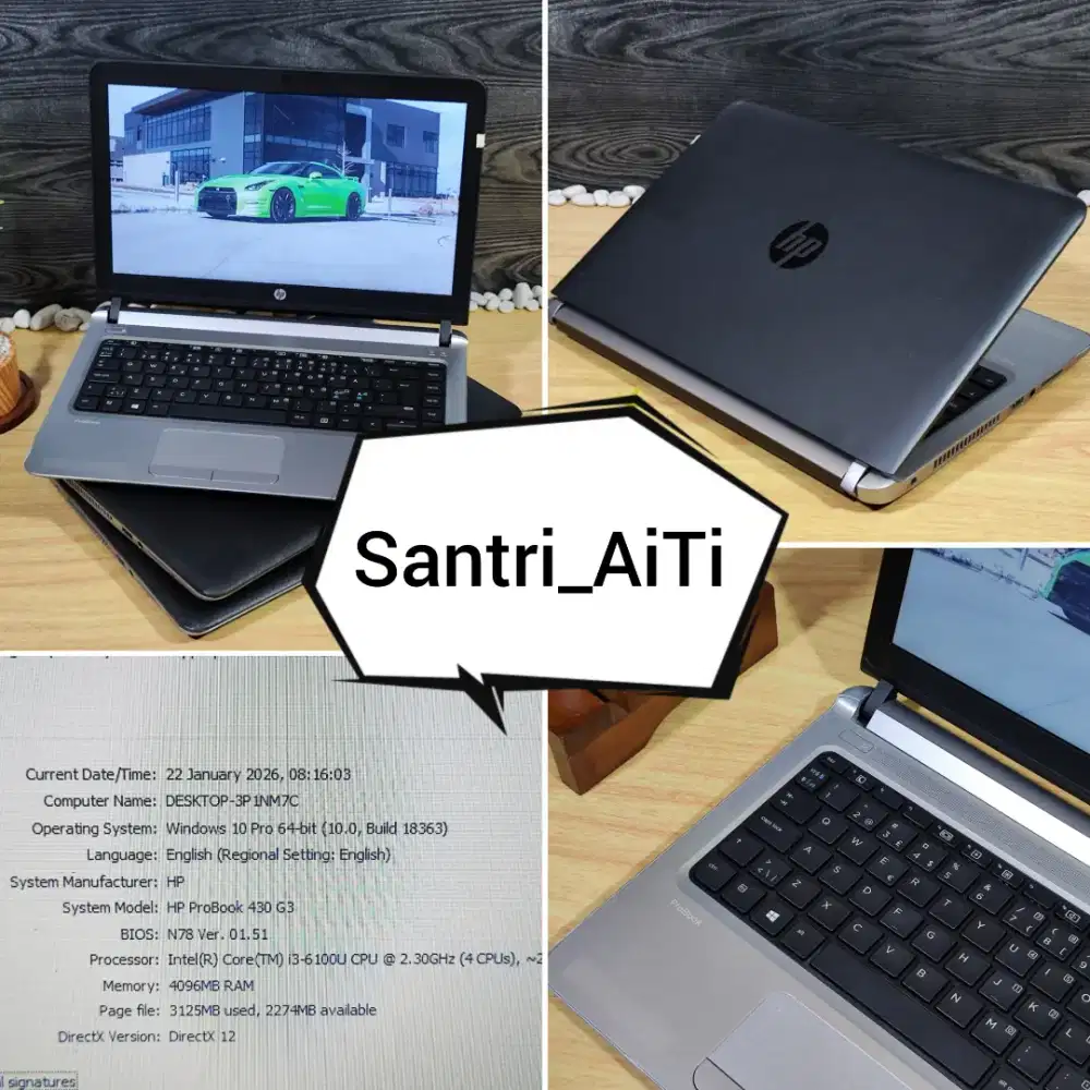 HP Probook 430 G3