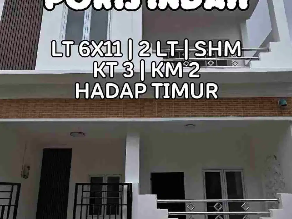 Wilson Rumah bagus uk 6x11 di poris indah
