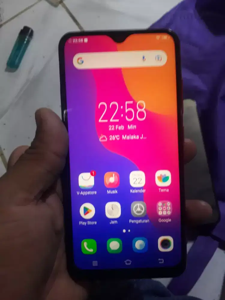 Vivo y91 c ram 2/32 kondisi masih ori mlus