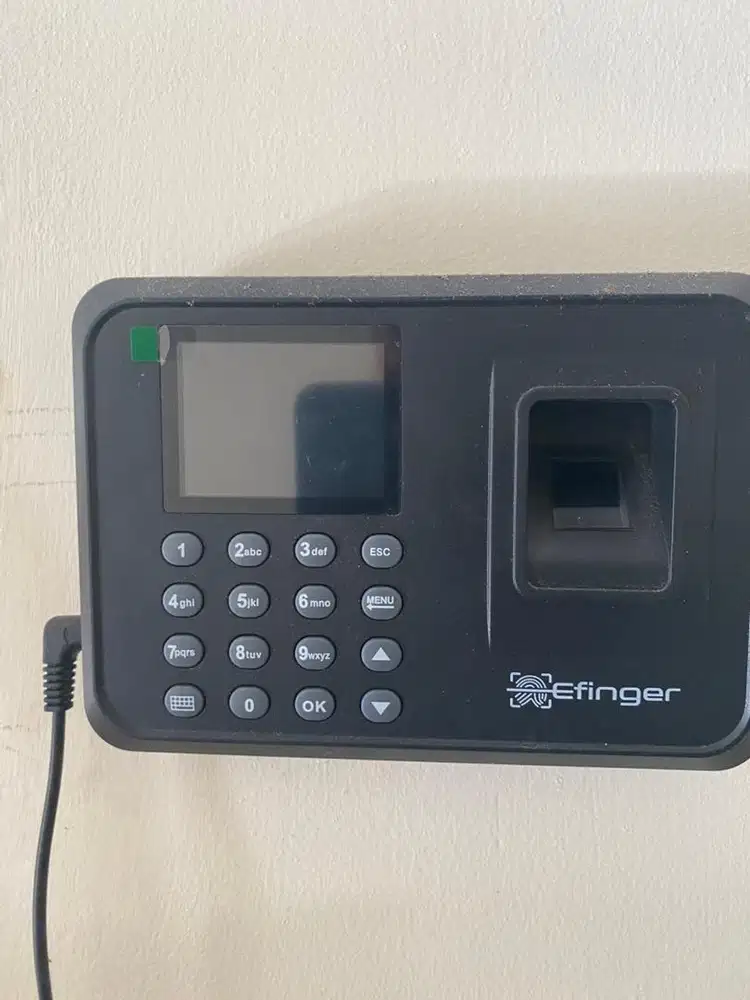 Alat absensi automatic fingerprint