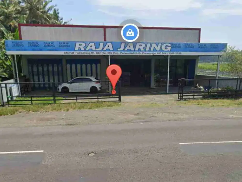 Dijual Gudang tepi jl Deandles Dekat Bandara YIA