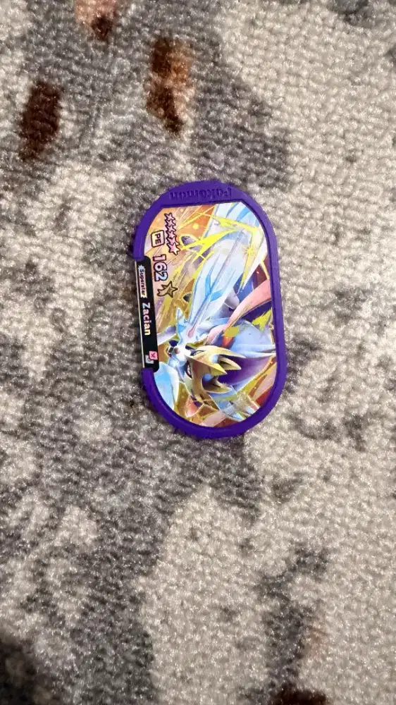 Pokemon Mezastar Season 4 Mezatag Superstar Zacian