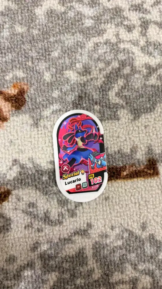 Pokemon Mezastar Season 4 Mezatag Special Lucario