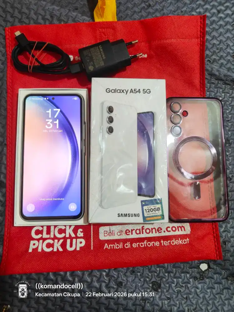 Di jual  Samsung A54.5G ram8/256gb