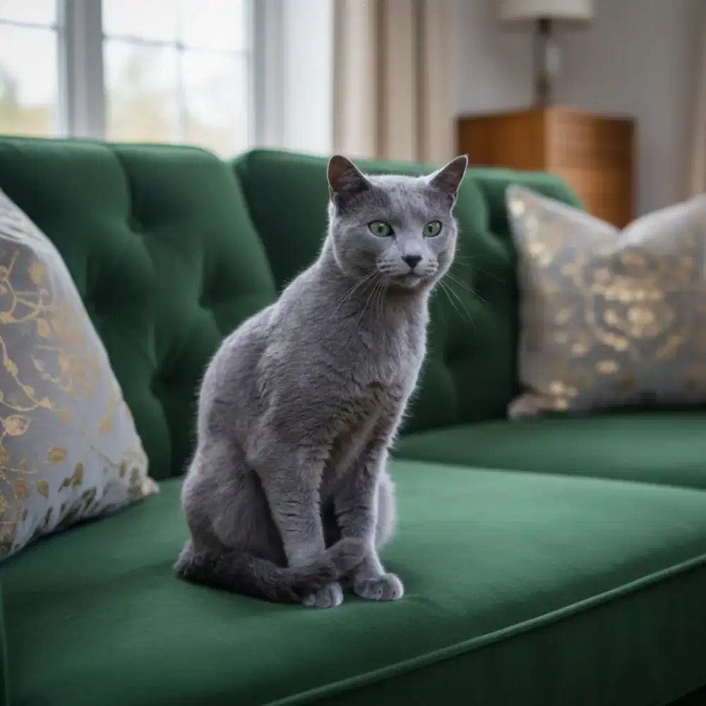 Kucing Rusian Blue female