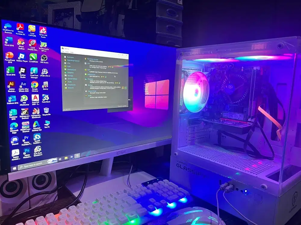 PC Fullset with monitor 24inch