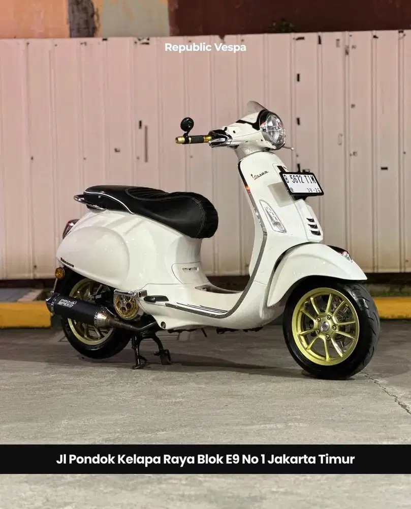 DIJUAL VESPA PRIMAVERA 150 IGET ABS LED TH 2021 PERFECT CONDITION