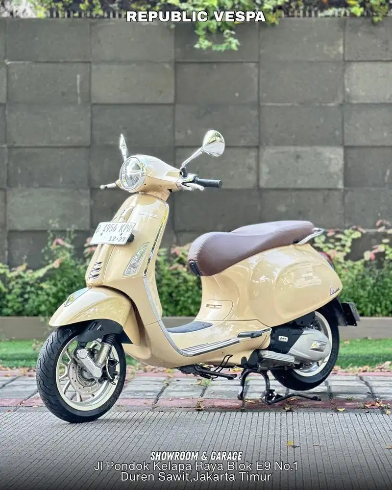 DIJUAL VESPA PRIMAVERA 150 IGET ABS LED TH 2019 PERFECT CONDITION