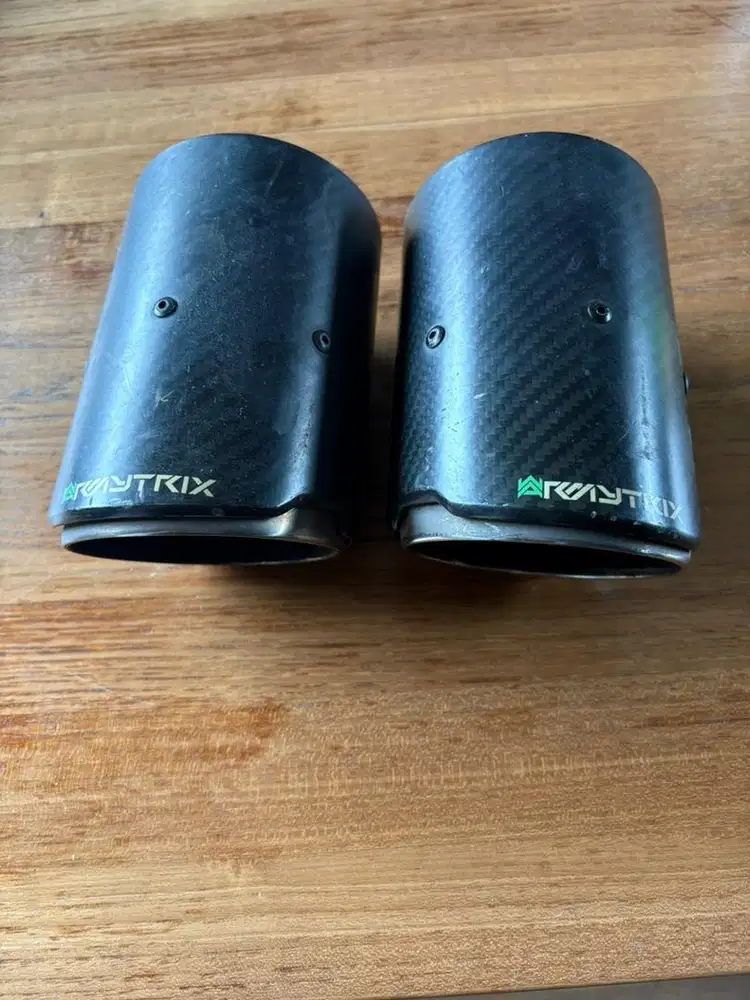 Armytrix original muffler tips 2x