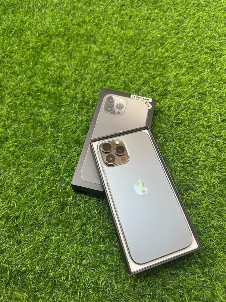 iPhone 13 Pro Max 128 Gb Graphite Second Terawat Resmi iBox