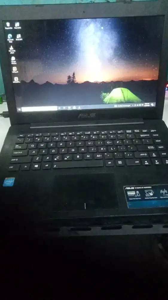 Laptop Asus x453ma siap pake