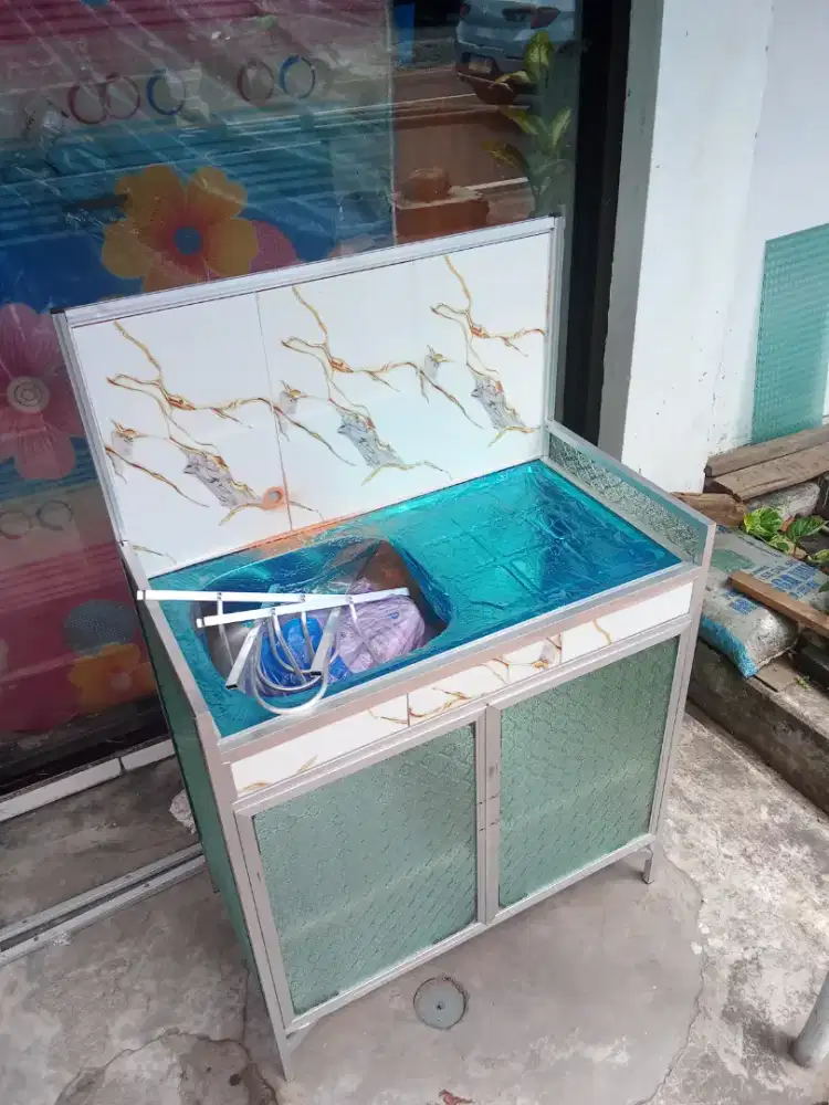 Rak piring aluminium model wastavel