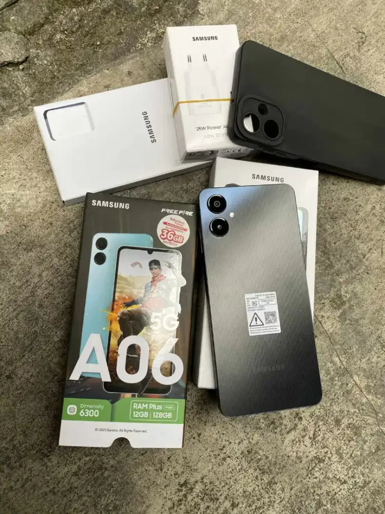 Samsung A06 5G 6+6/128 Fullset Ori