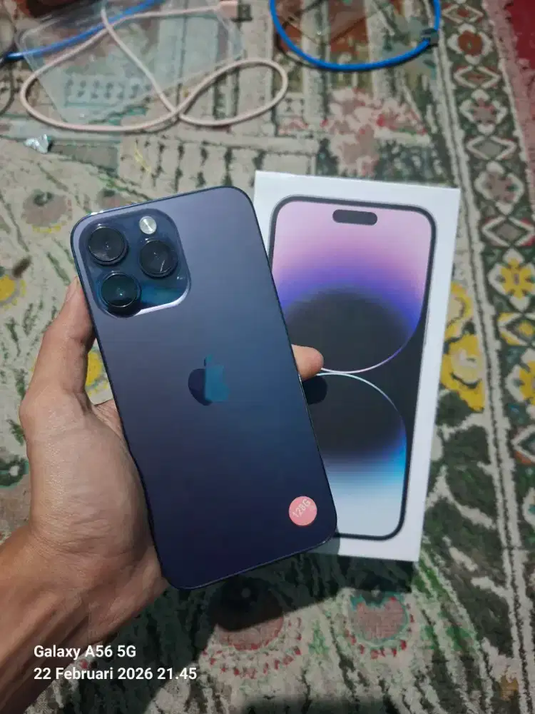 Iphone 14 Promax 128 Ex Inter All Opp Fullset