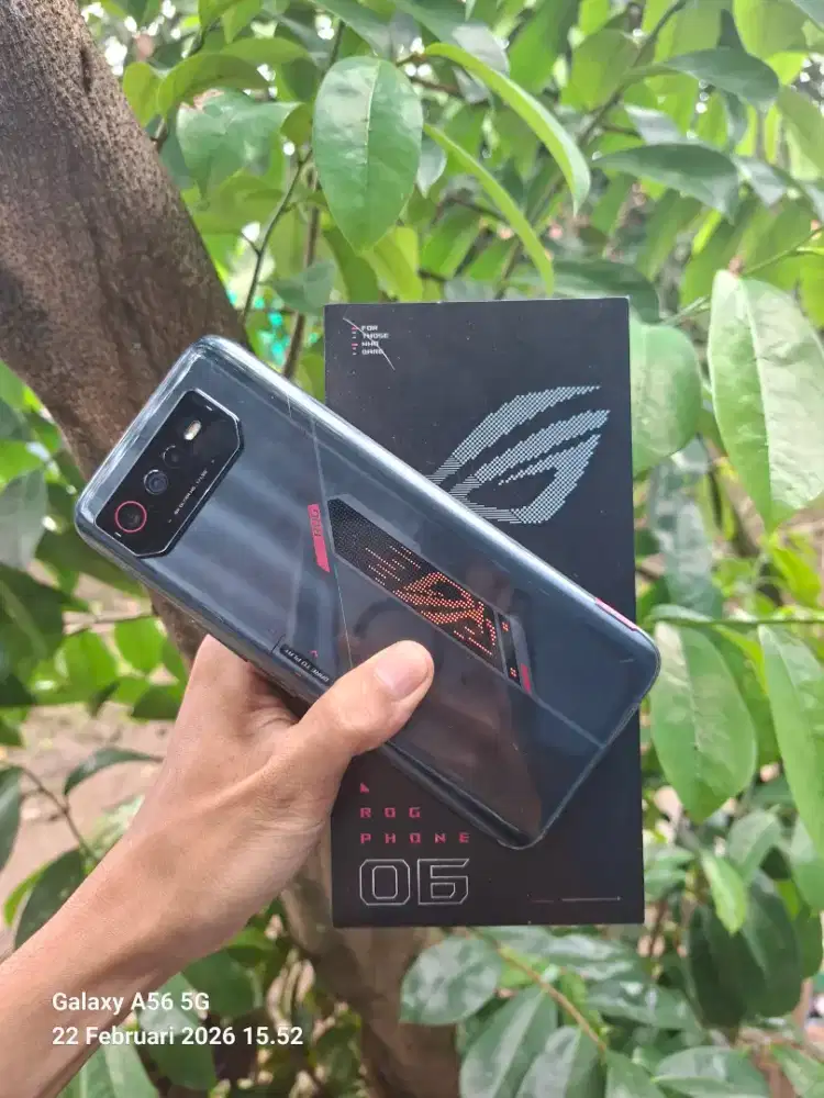 ROG Phone 6 Ram 8/256 Fullset