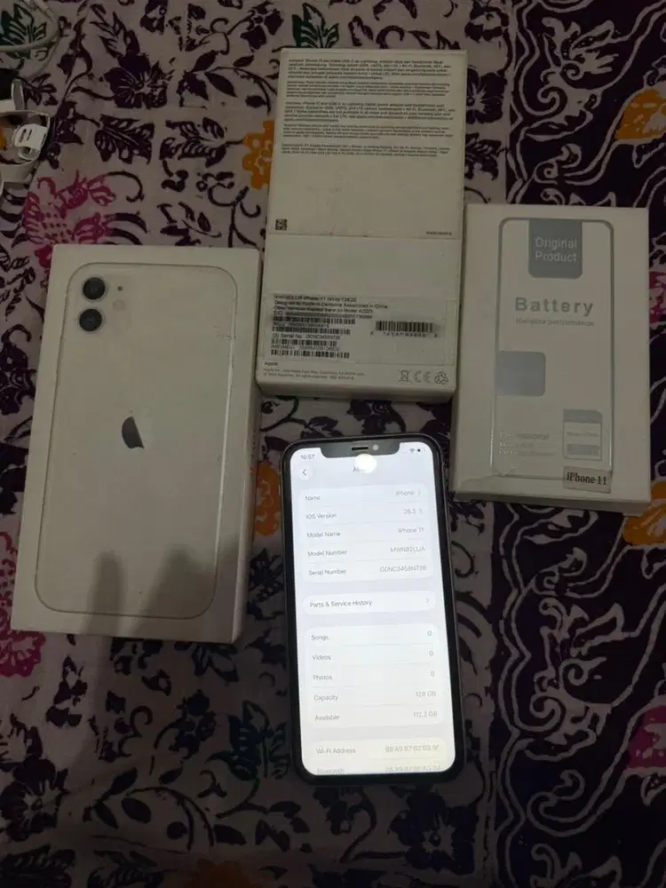 Iphone 11 128GB DualSim Fisik BeaCukai