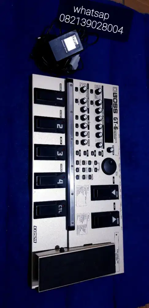 Boss gt6 mulus no minus