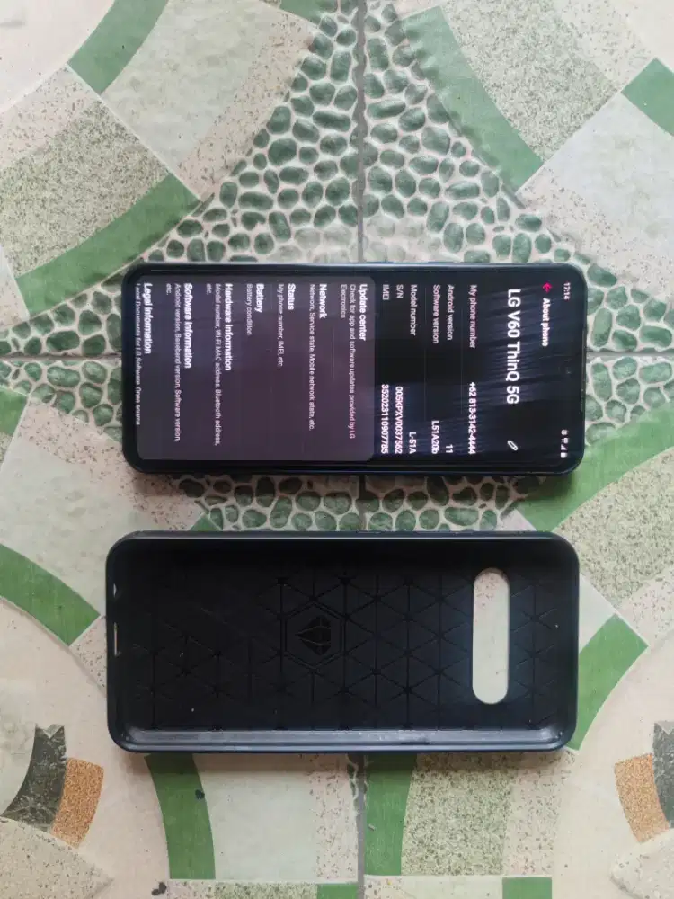 LG v60 thinq 5G ram 8/128