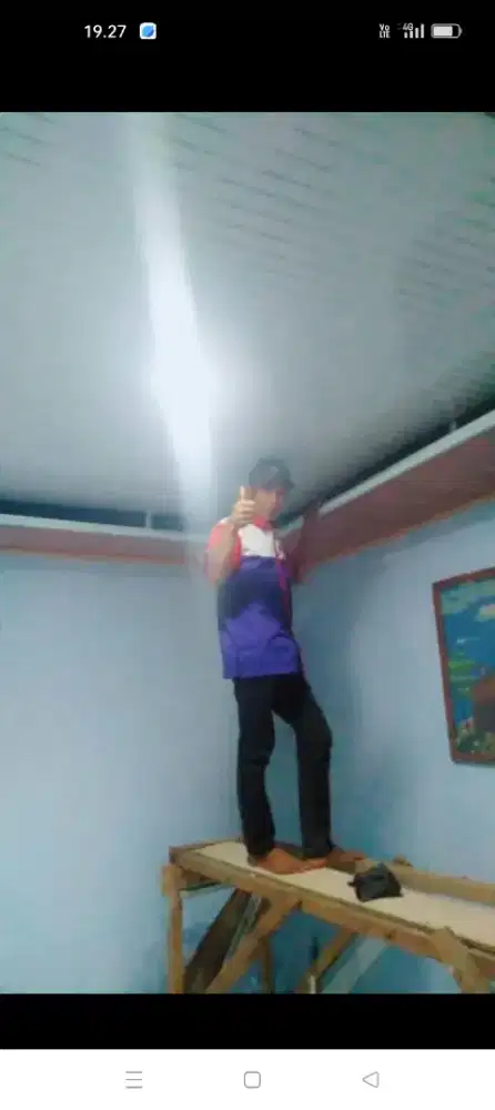 Menerima pemasangan pelafon pvc