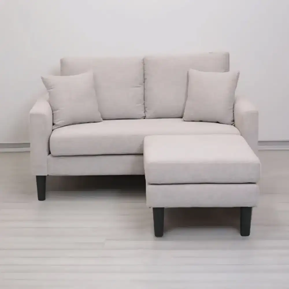 TAVOR SOFA L 2 SEATER - ABU ABU