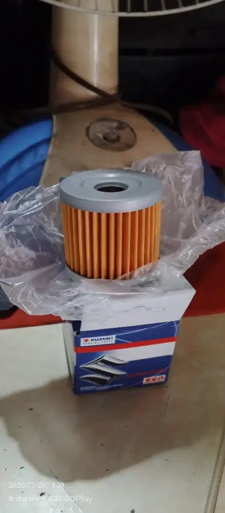 Filter oli Suzuki Shogun dan smash dan satria fu ORI kok