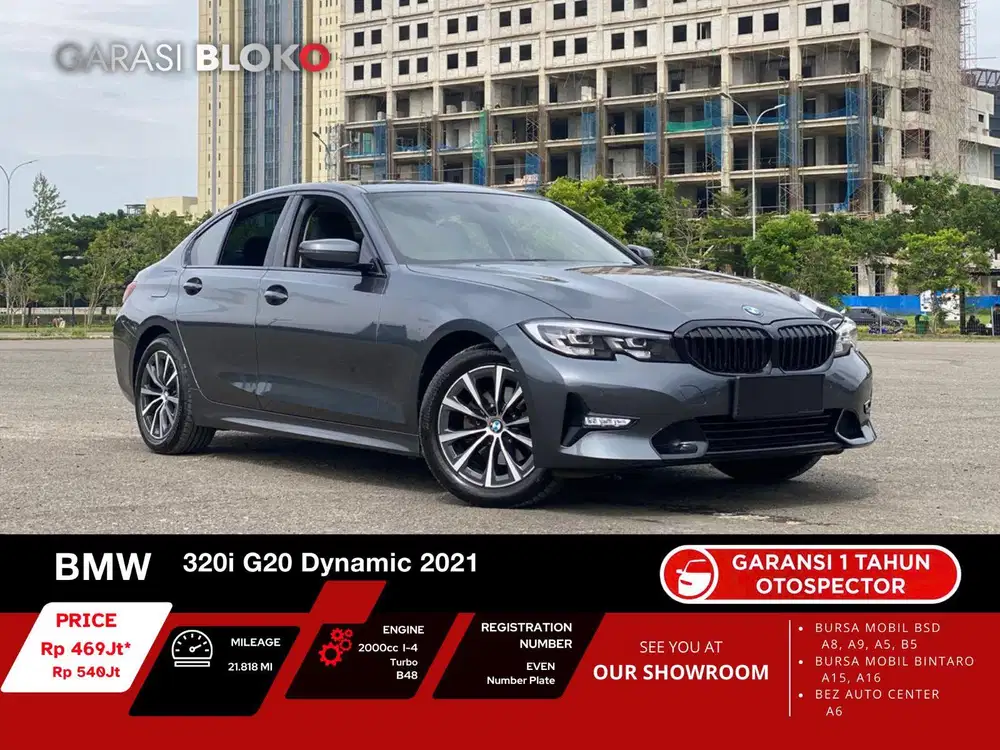 (Warranty ON) BMW 320i G20  B48 2021 / 2022