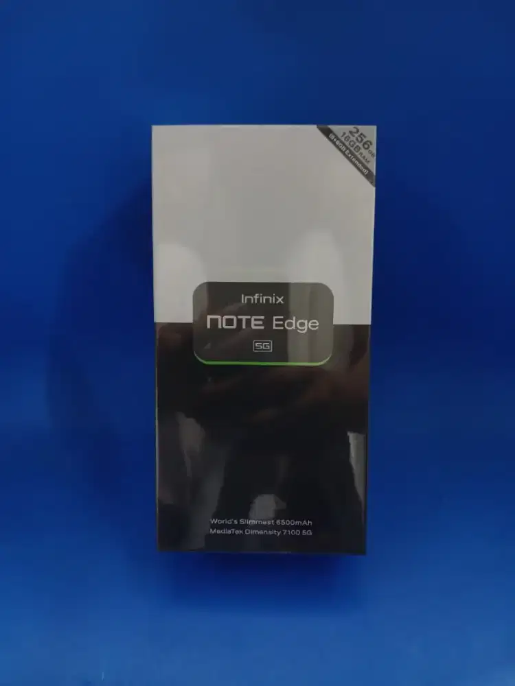 Infinix note Edge 5G 8/256 bnib new segel