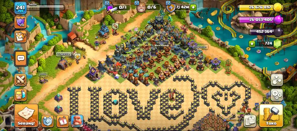 COC TH17 / clan off clans th17