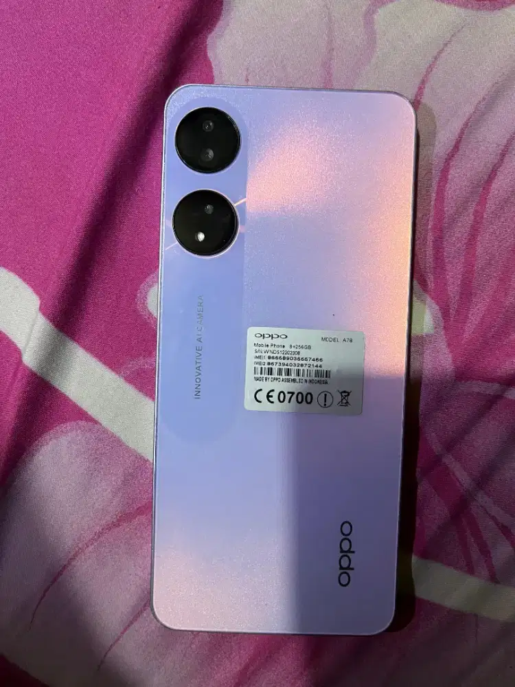 Oppo A78 8/256  hp+cas.an