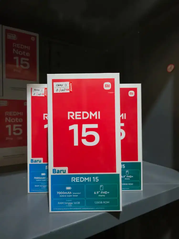 PROMO REDMI 15 8/128