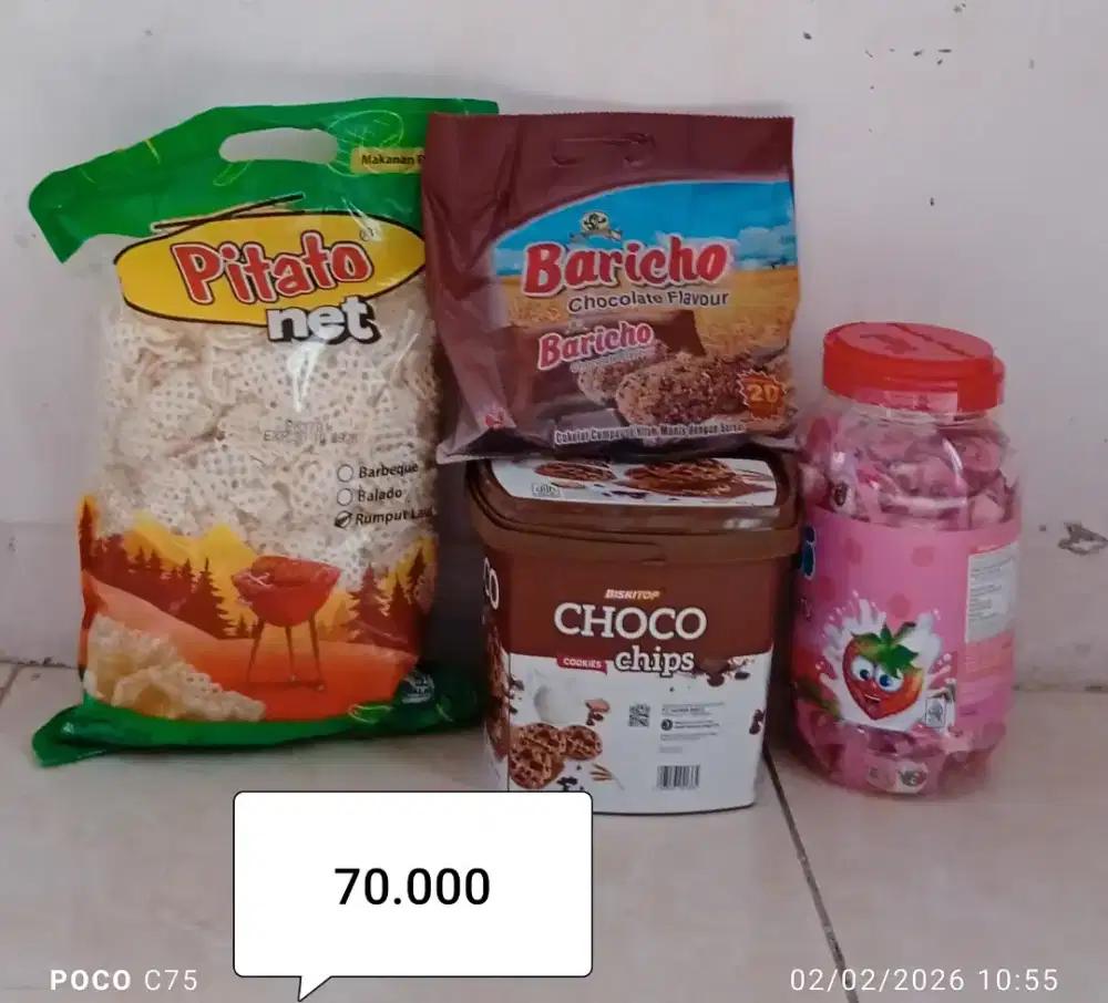 Paket hampers parcel lebaran tas jajan snack