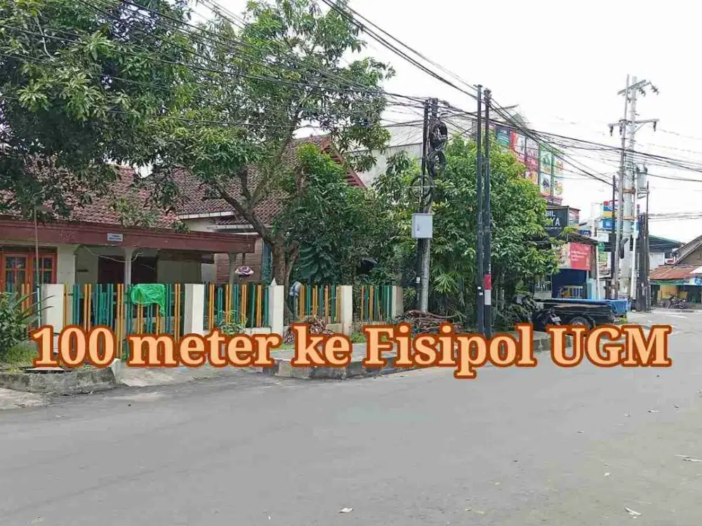 Tanah Super Strategis Akses Bagus  Area jl. C Simanjuntak  Dekat Kampus UGM Dan Malioboro