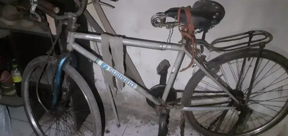 Sepeda jadul ( bahan )