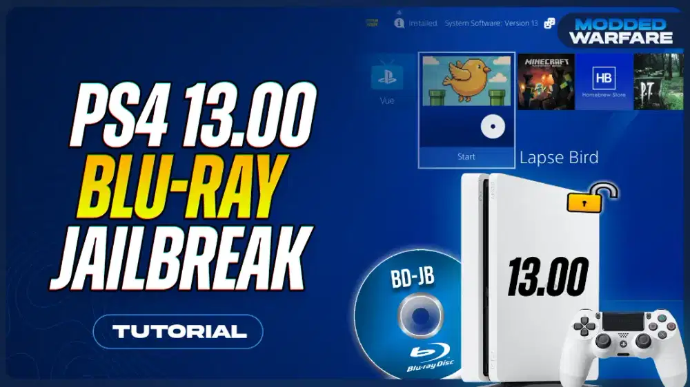 BDJB Untuk PS4 Firmware 13.00 13.02 ori