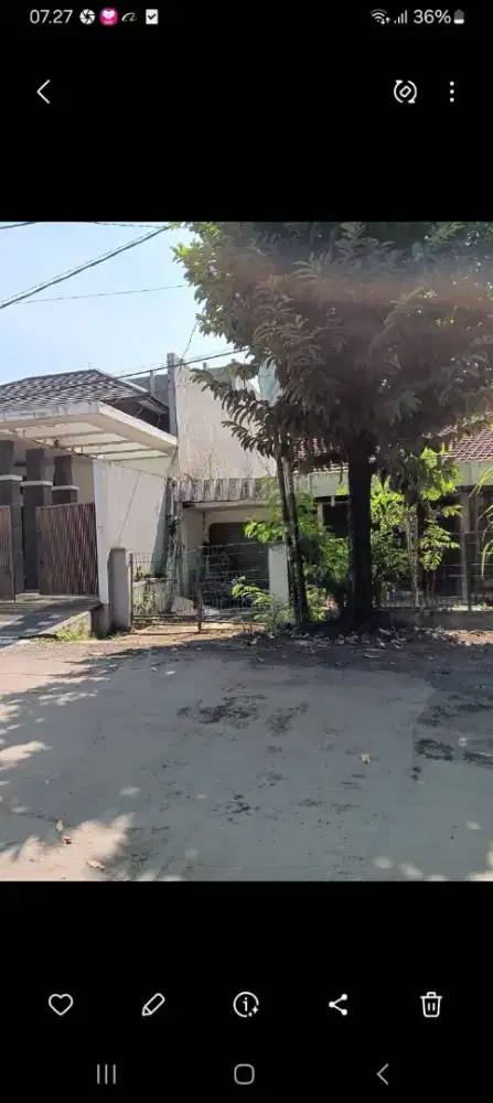 Jual Rumah Lama Hitung Tanah Sayap Reog  Turangga Buah Batu