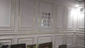 Sekat Gypsum / PVC + Kusen Aluminium - Alumunium - PVC -LIS MOULDING