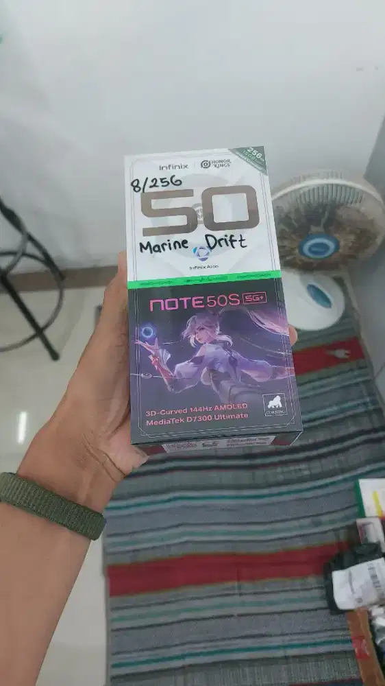 Infinix note 50S 5G plus 8/256 layar lengkung