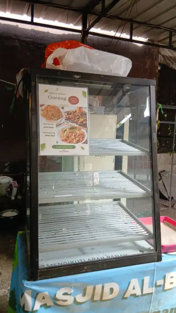Dijual Etalase Siap Pakai