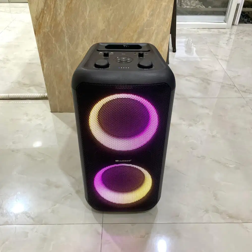 Audiobank Sonic XL - RGB Speaker karaoke portable bluetooth